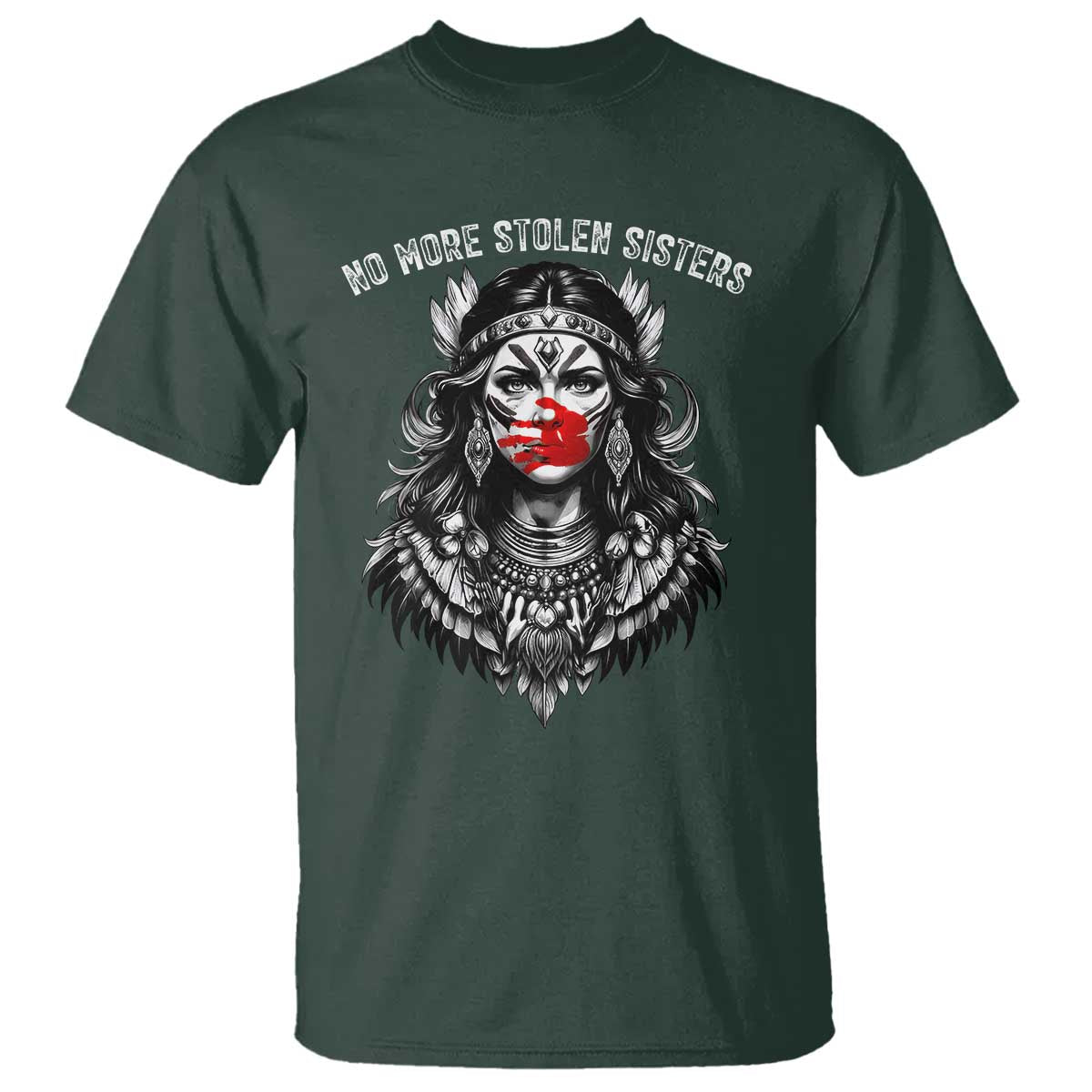 MMIW Support Graphic T Shirt No More Stolen Sisters