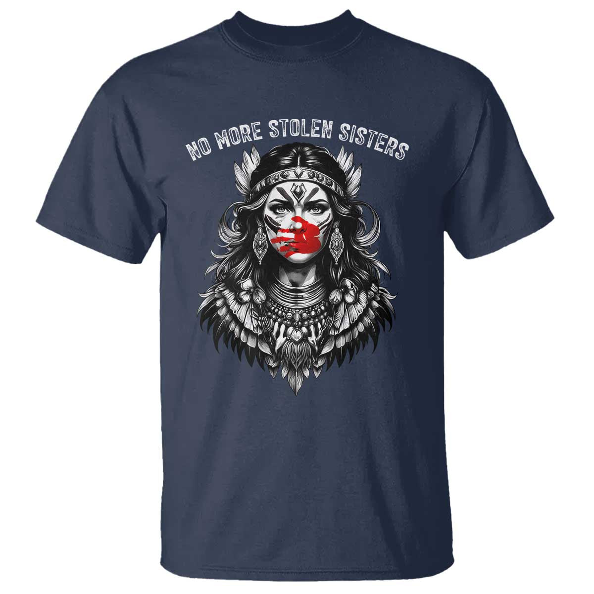 MMIW Support Graphic T Shirt No More Stolen Sisters