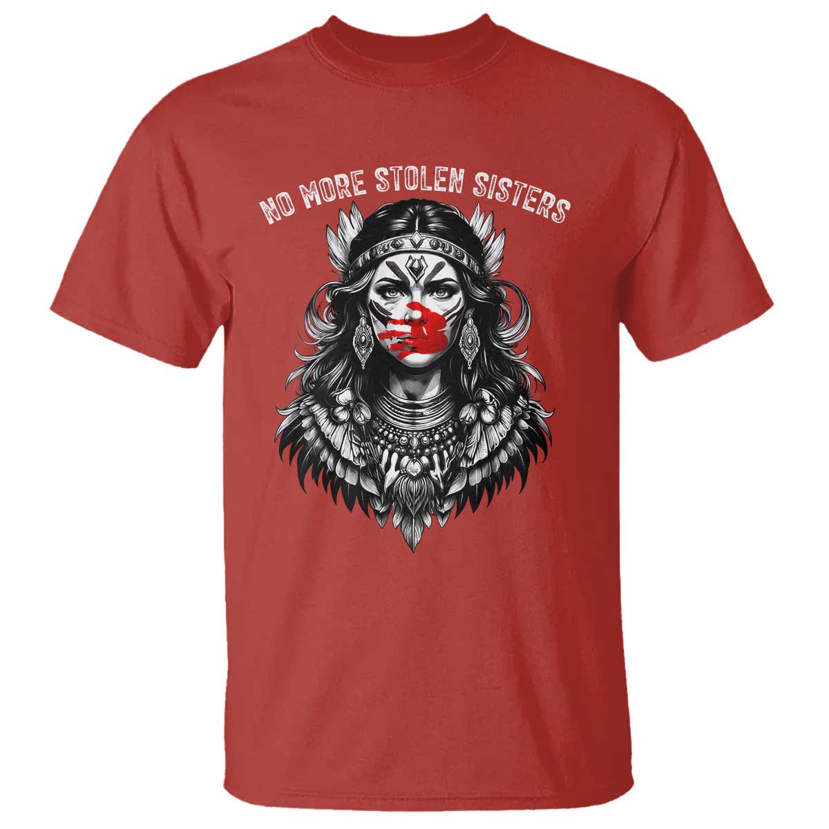 MMIW Support Graphic T Shirt No More Stolen Sisters