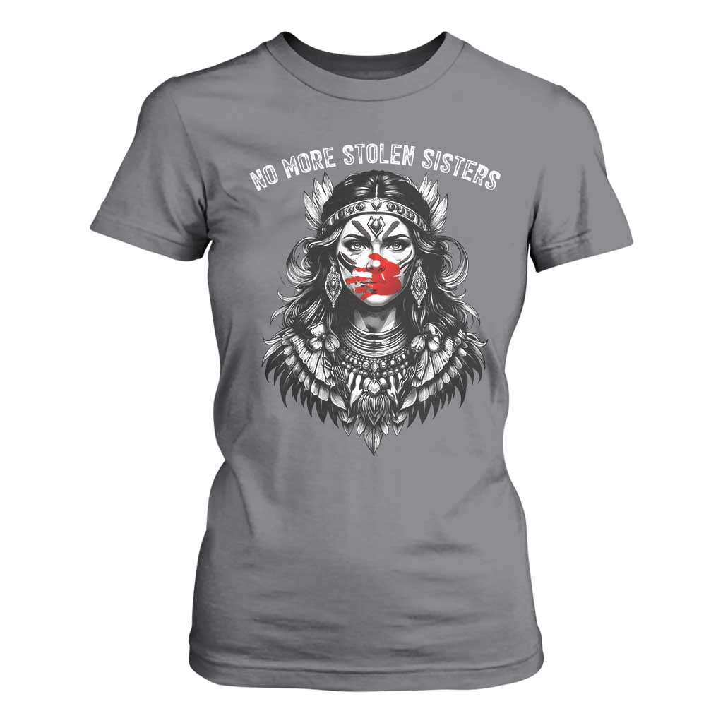 MMIW Support Graphic T Shirt For Women No More Stolen Sisters