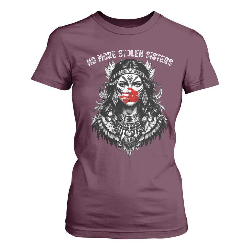 MMIW Support Graphic T Shirt For Women No More Stolen Sisters