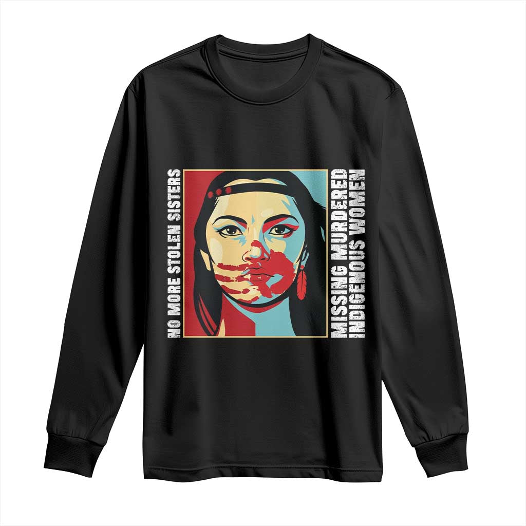 MMIW Support Long Sleeve Shirt Voices For Stolen Sisters Native American