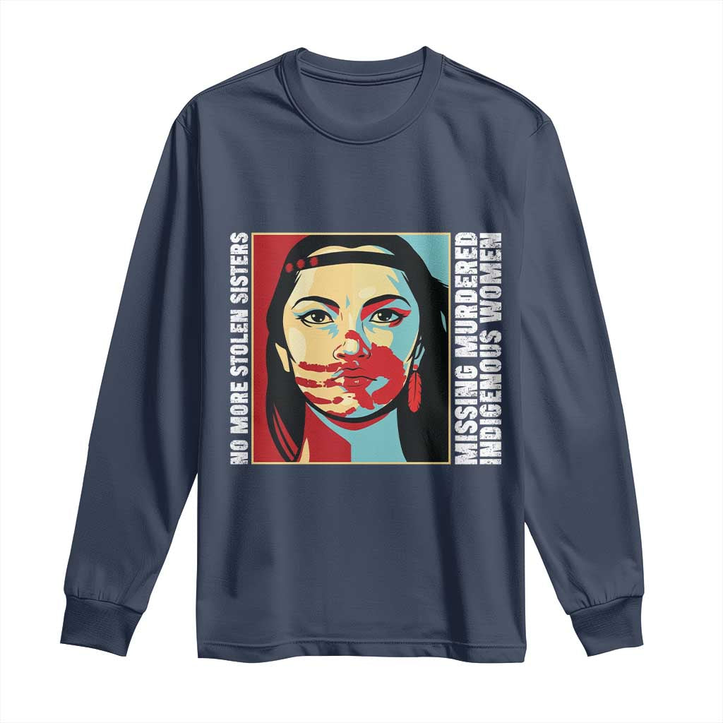 MMIW Support Long Sleeve Shirt Voices For Stolen Sisters Native American
