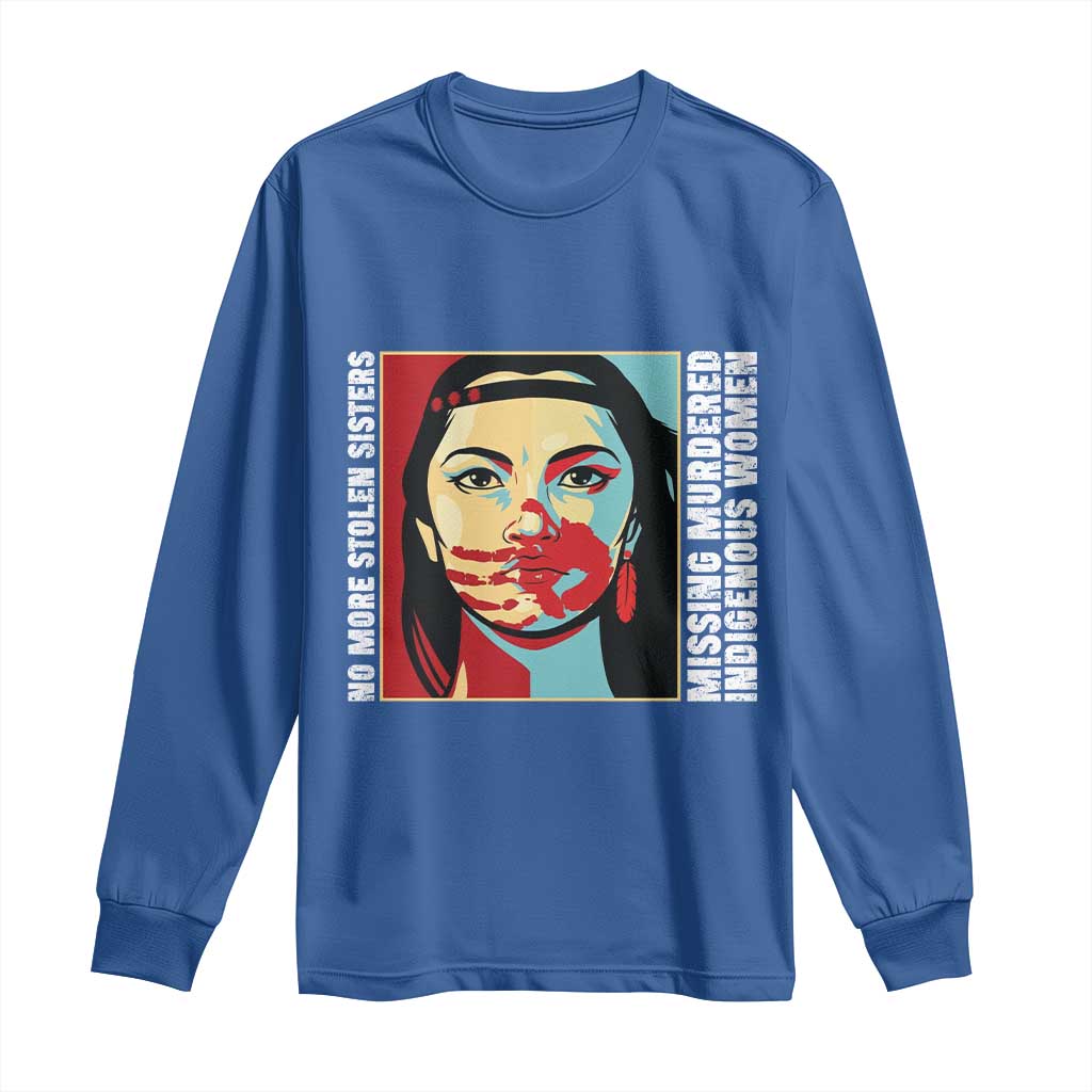 MMIW Support Long Sleeve Shirt Voices For Stolen Sisters Native American