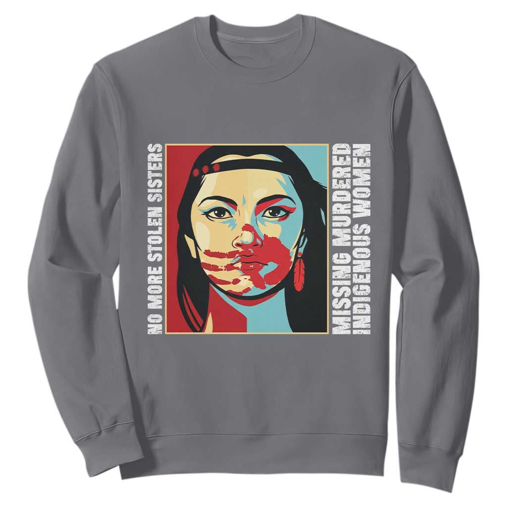 MMIW Support Sweatshirt Voices For Stolen Sisters Native American