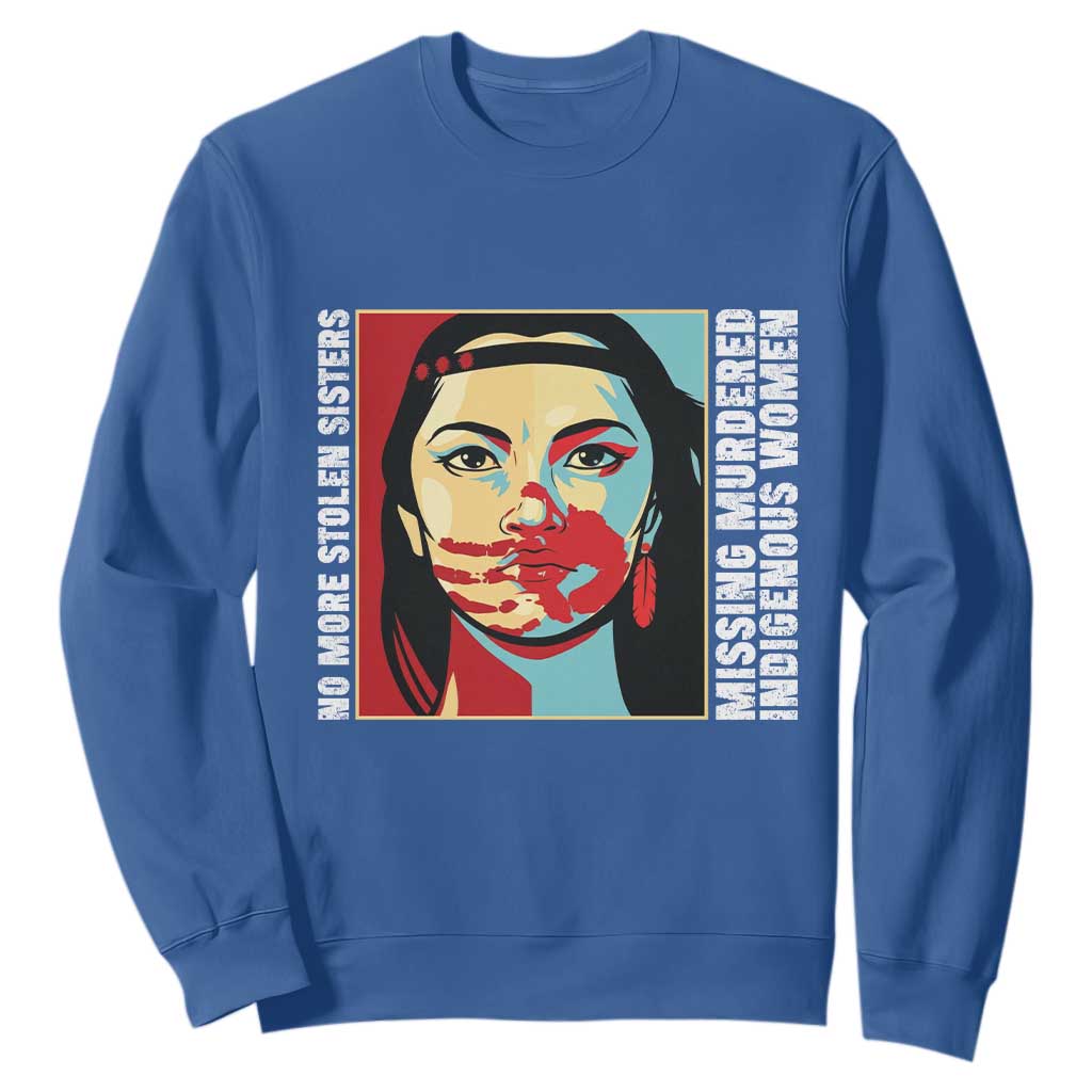 MMIW Support Sweatshirt Voices For Stolen Sisters Native American