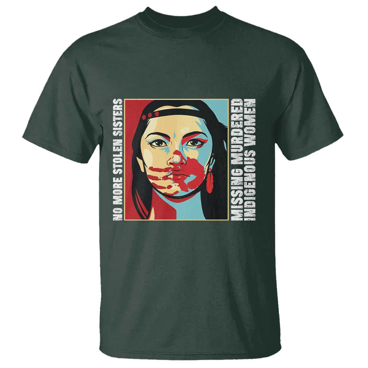 MMIW Support T Shirt Voices For Stolen Sisters Native American
