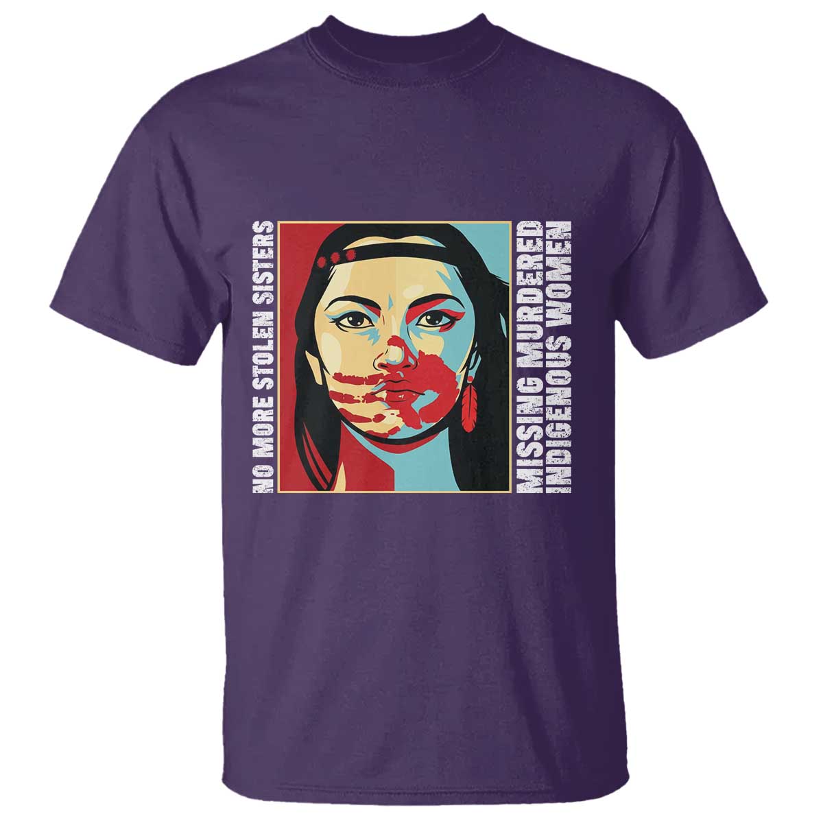 MMIW Support T Shirt Voices For Stolen Sisters Native American
