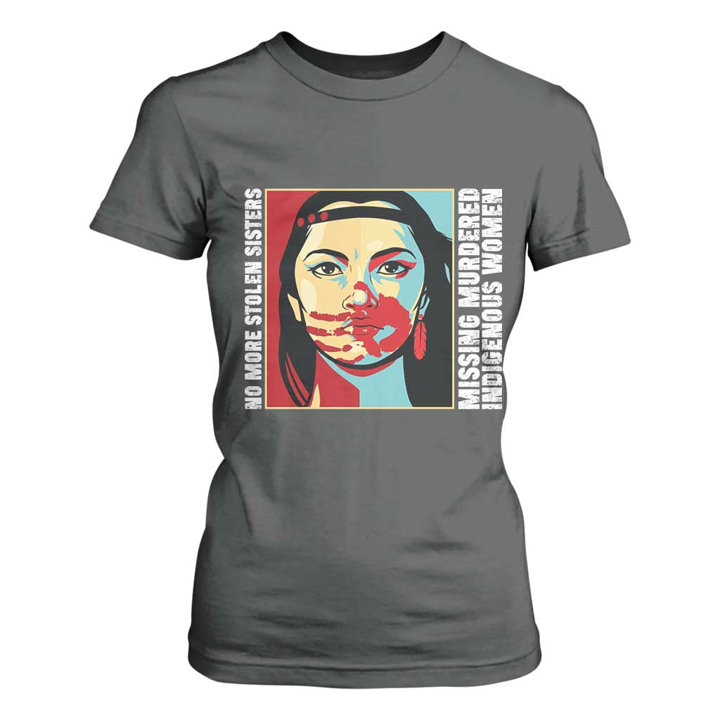 MMIW Support T Shirt For Women Voices For Stolen Sisters Native American