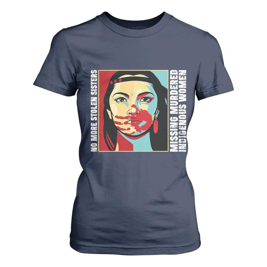 MMIW Support T Shirt For Women Voices For Stolen Sisters Native American