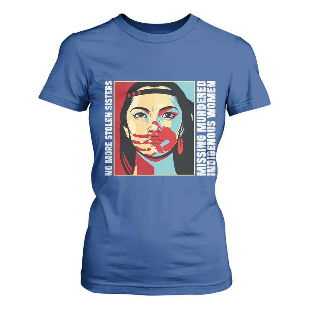 MMIW Support T Shirt For Women Voices For Stolen Sisters Native American