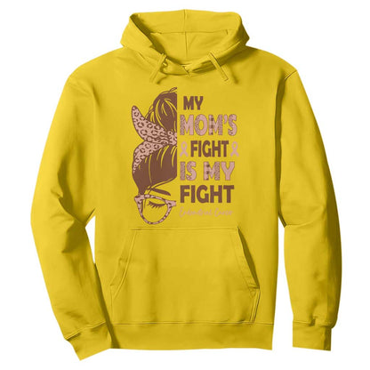 Endometrial Cancer Support Hoodie My Moms Fight My Fight