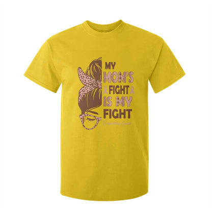 Endometrial Cancer Support T Shirt For Kid My Moms Fight My Fight