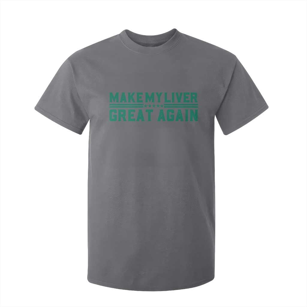 Make My Liver Great Again T Shirt For Kid Liver Cancer Support Gift