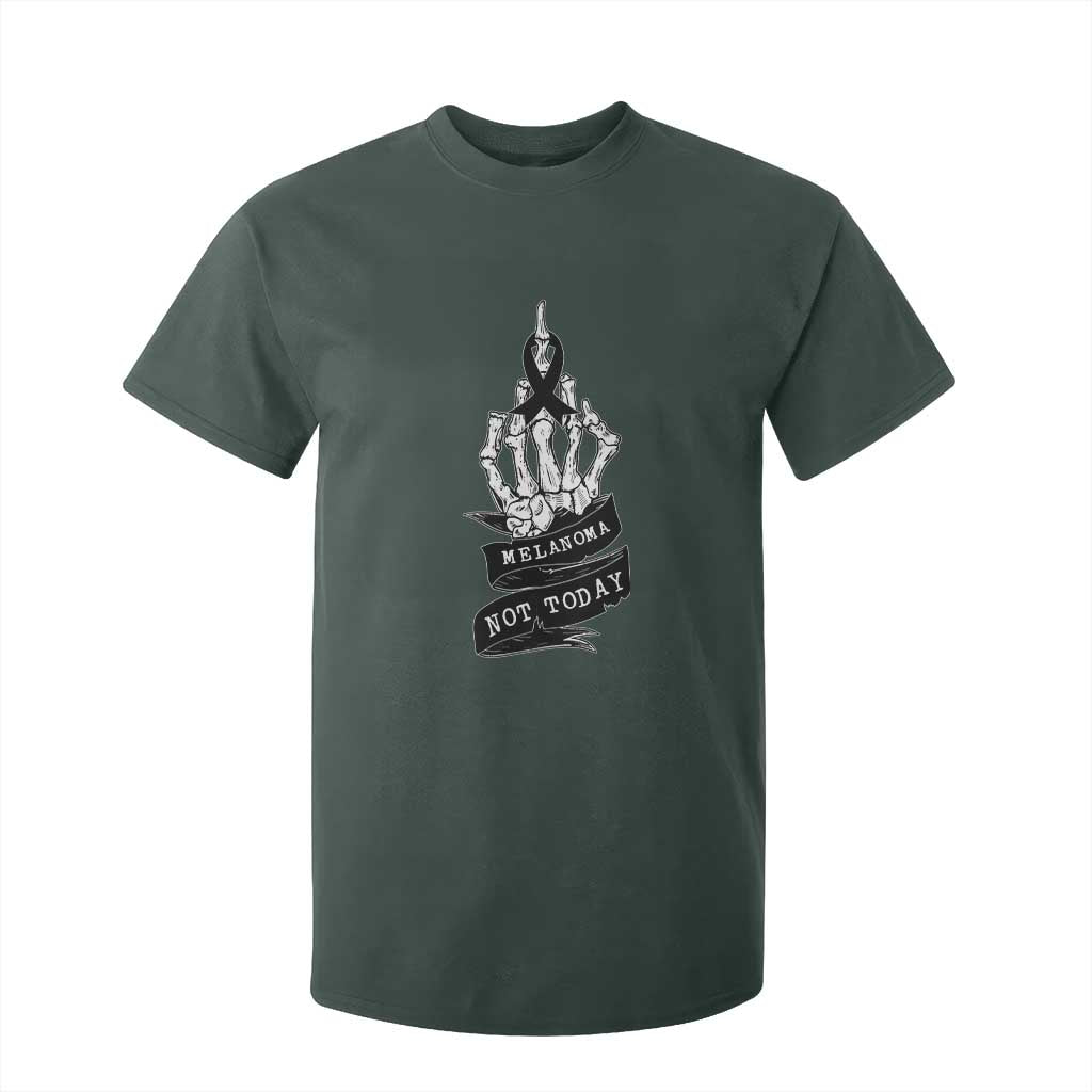 Melanoma Fighter Not Today T Shirt For Kid Skin Cancer Support Gift