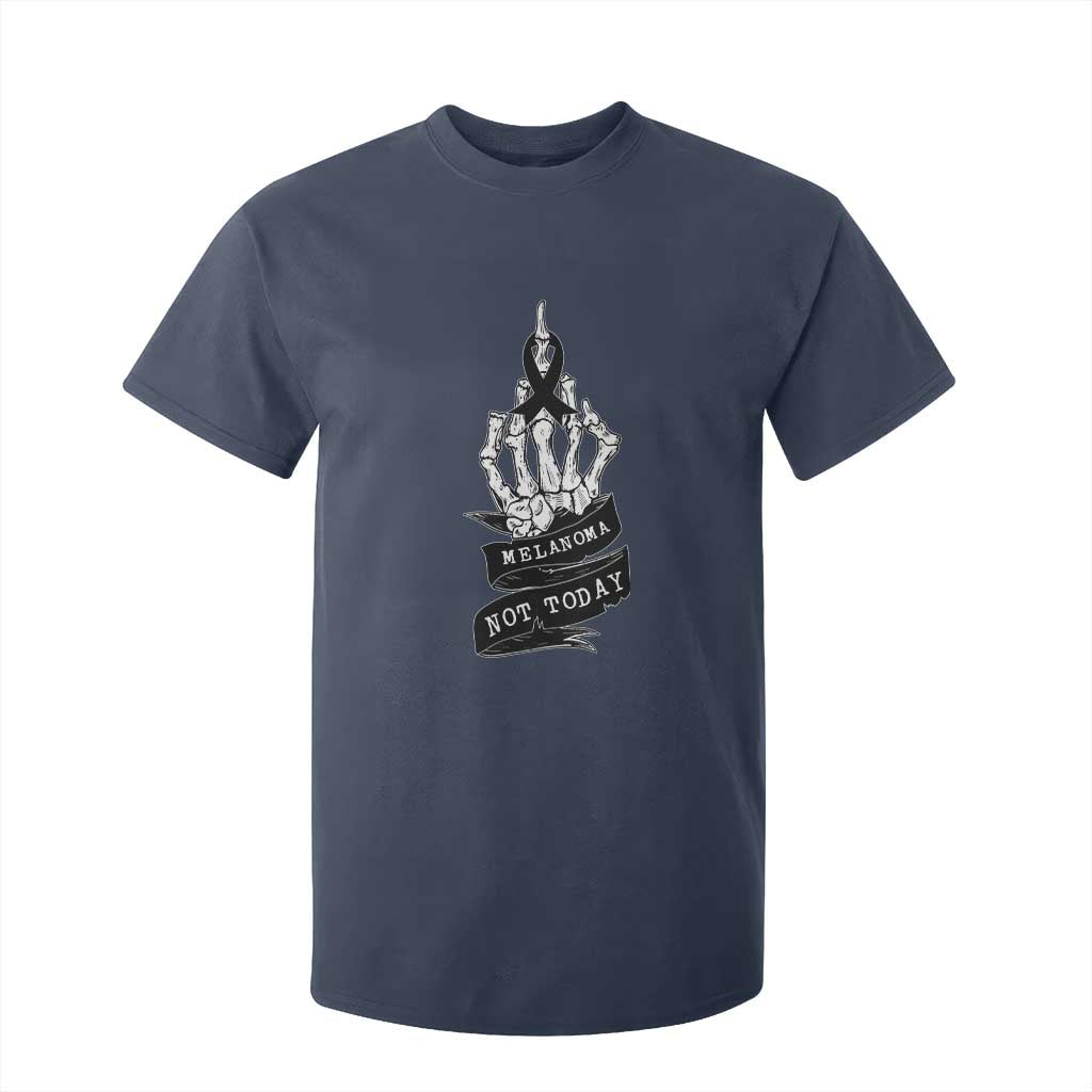 Melanoma Fighter Not Today T Shirt For Kid Skin Cancer Support Gift