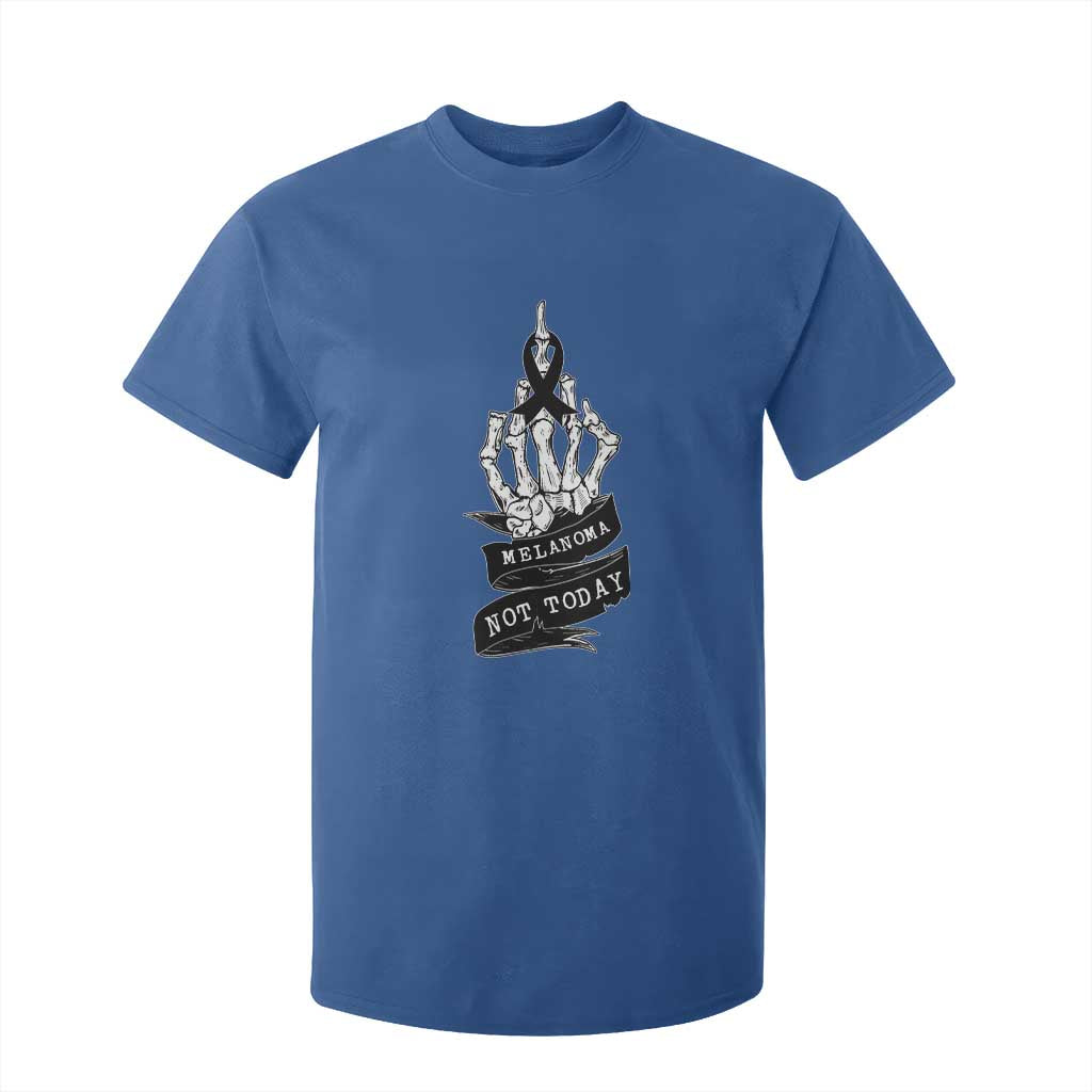 Melanoma Fighter Not Today T Shirt For Kid Skin Cancer Support Gift