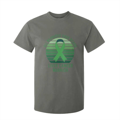 All Warriors Have Scars Liver Cancer T Shirt For Kid Green Ribbon Survivor Fighter Gift