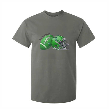 Liver Cancer Support Gift T Shirt For Kid October Tackle Cancer Football