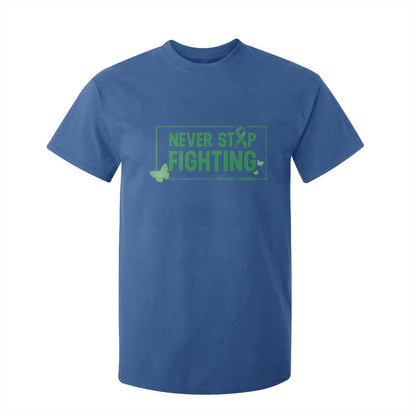 Liver Cancer Warrior T Shirt For Kid Never Stop Fighting Support Gift