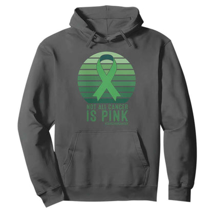 Liver Cancer Hoodie Not All Cancer Is Pink Ribbon Support Gift