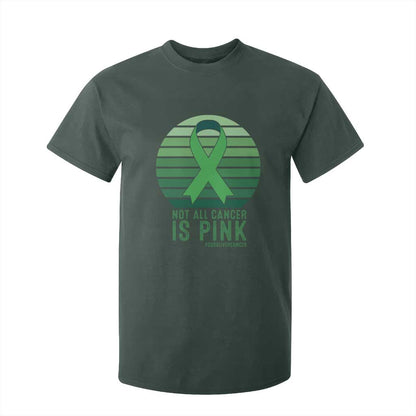 Liver Cancer T Shirt For Kid Not All Cancer Is Pink Ribbon Support Gift