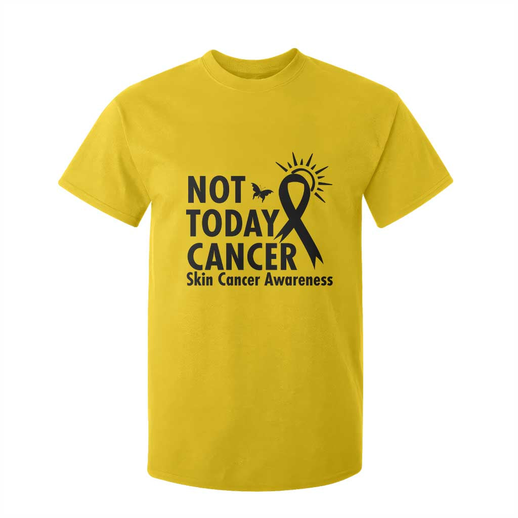 Melanoma Support Skin Cancer Warrior T Shirt For Kid Not Today Cancer