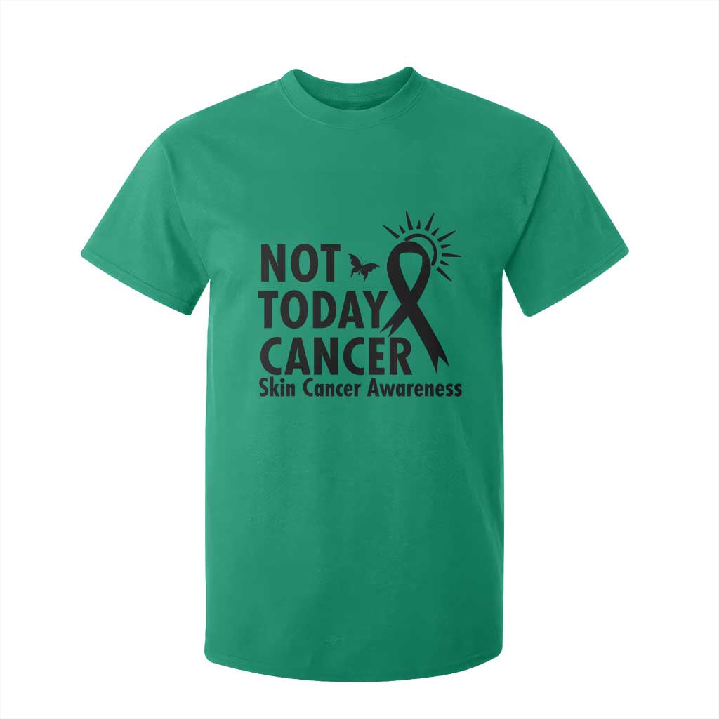 Melanoma Support Skin Cancer Warrior T Shirt For Kid Not Today Cancer