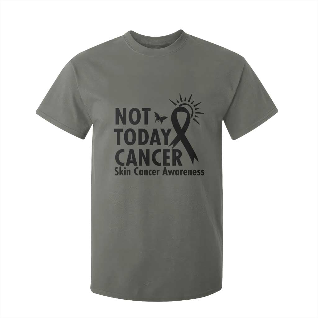 Melanoma Support Skin Cancer Warrior T Shirt For Kid Not Today Cancer