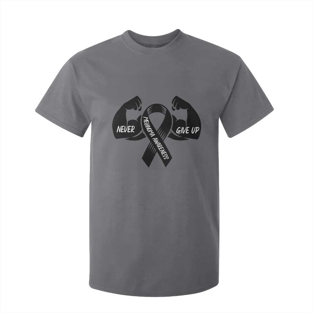 Melanoma Warrior T Shirt For Kid Never Give Up