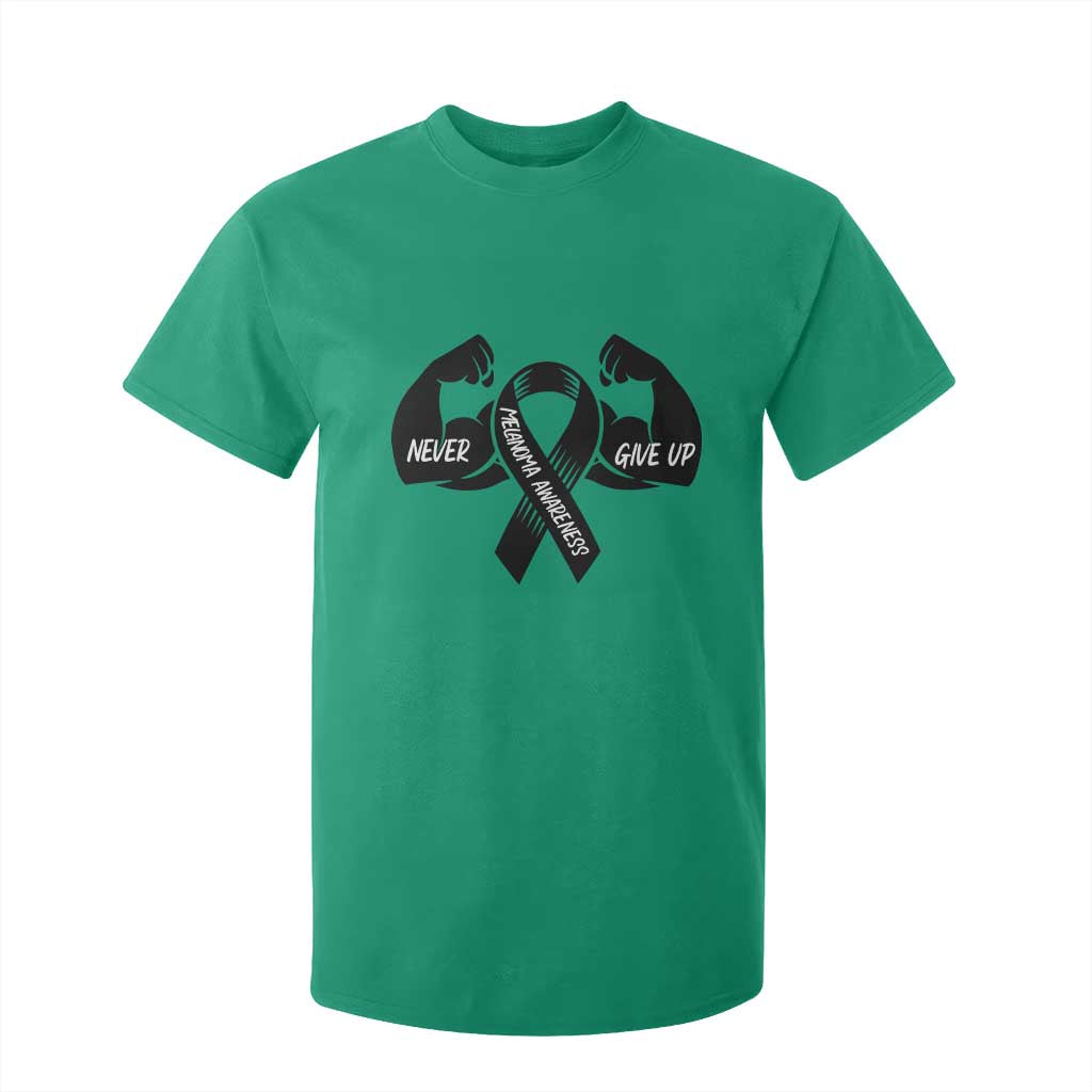 Melanoma Warrior T Shirt For Kid Never Give Up