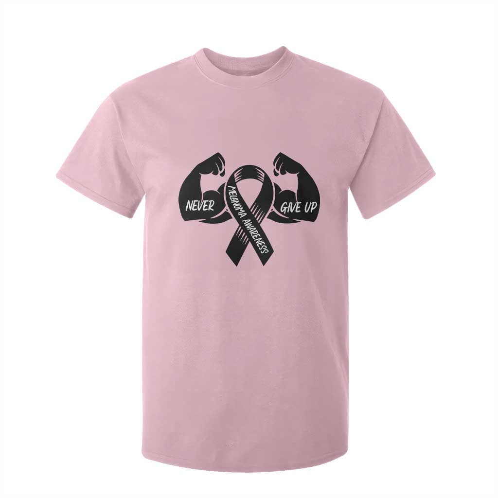 Melanoma Warrior T Shirt For Kid Never Give Up