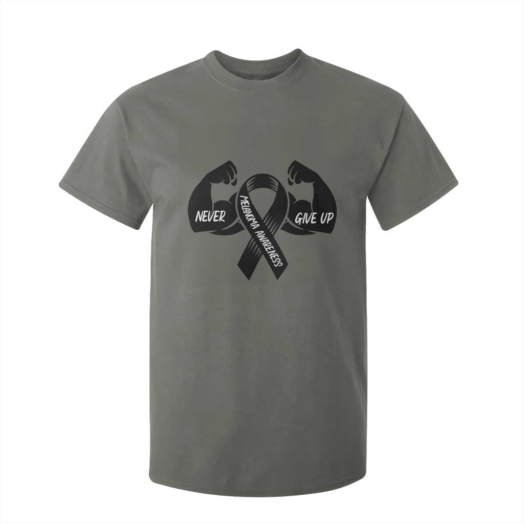 Melanoma Warrior T Shirt For Kid Never Give Up