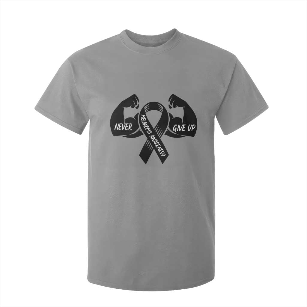 Melanoma Warrior T Shirt For Kid Never Give Up