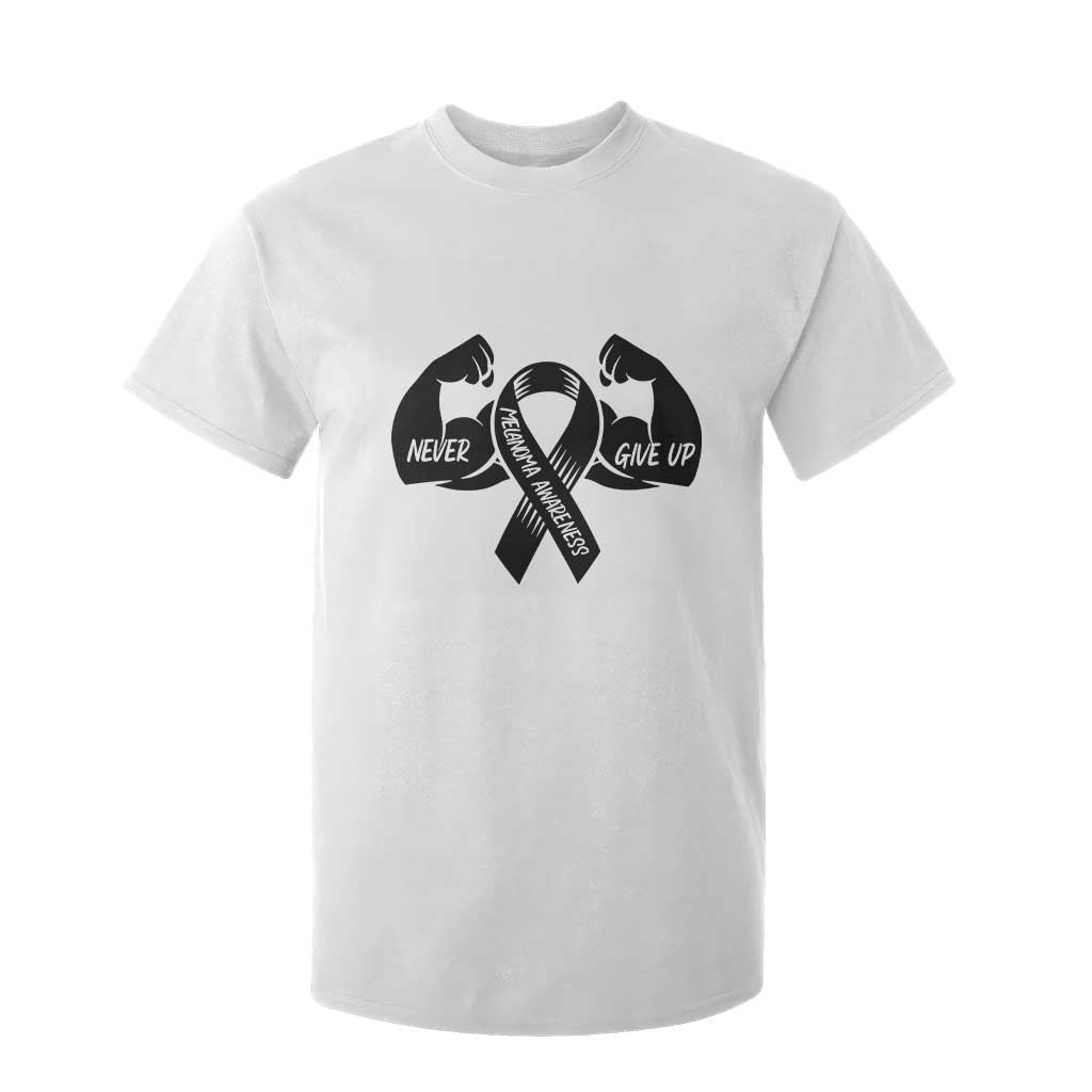 Melanoma Warrior T Shirt For Kid Never Give Up