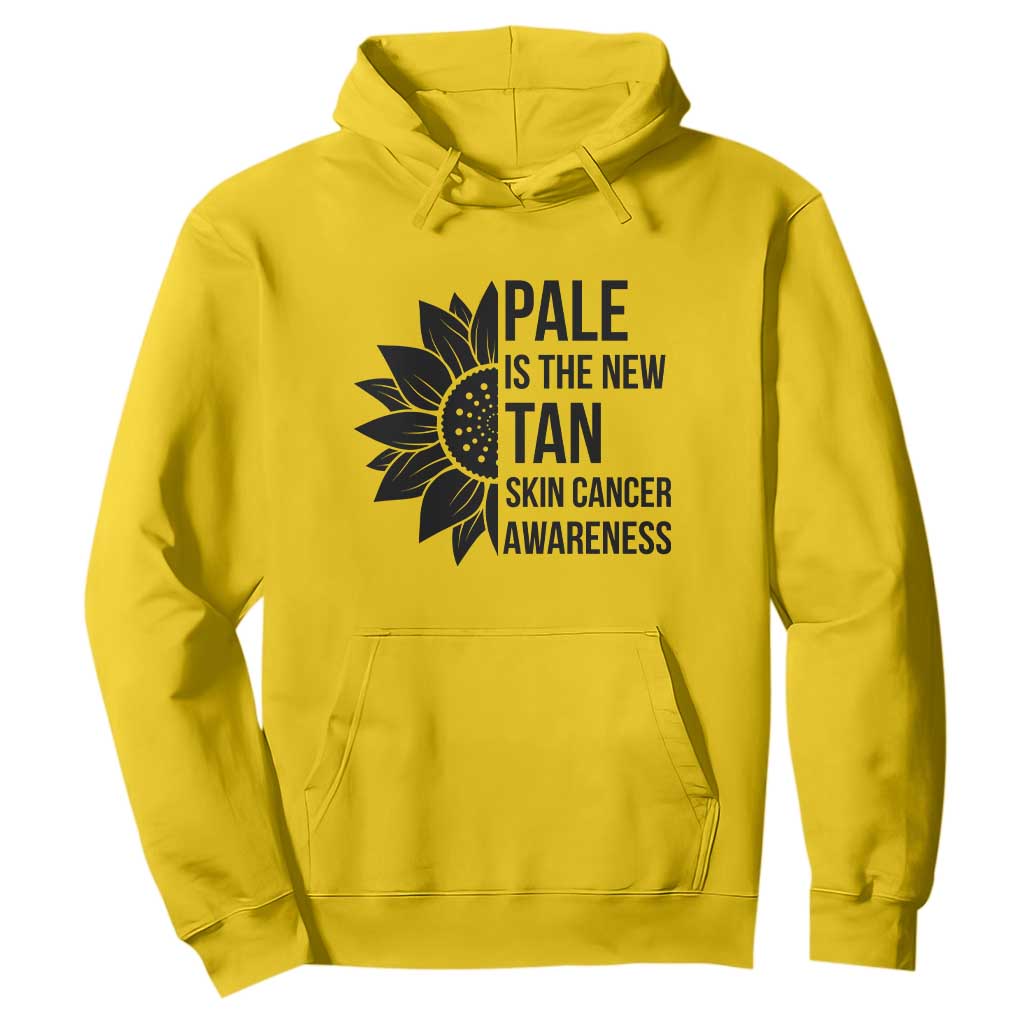 Skin Cancer Survivor Warrior Hoodie Pale Is The New Tan