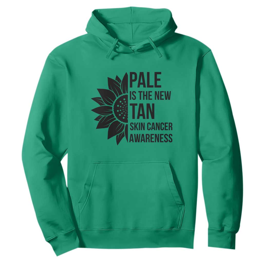 Skin Cancer Survivor Warrior Hoodie Pale Is The New Tan