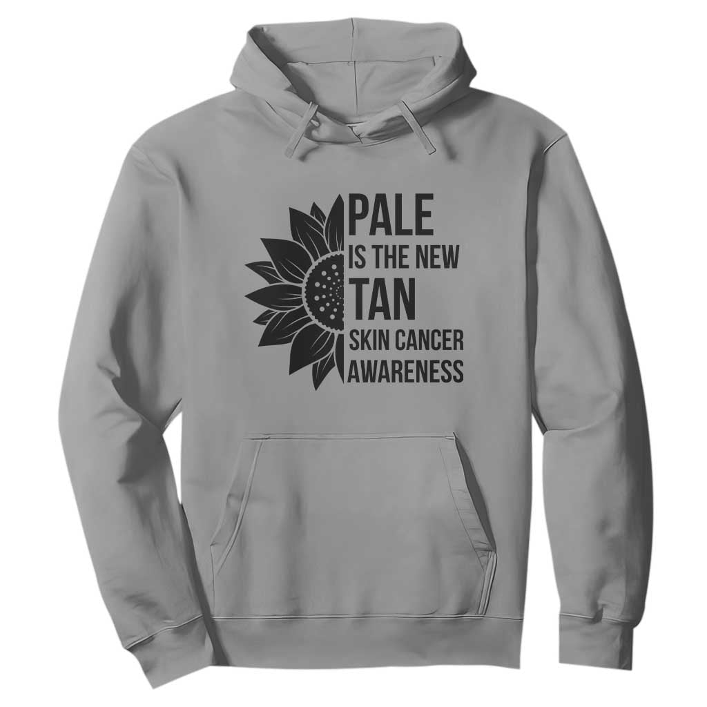 Skin Cancer Survivor Warrior Hoodie Pale Is The New Tan