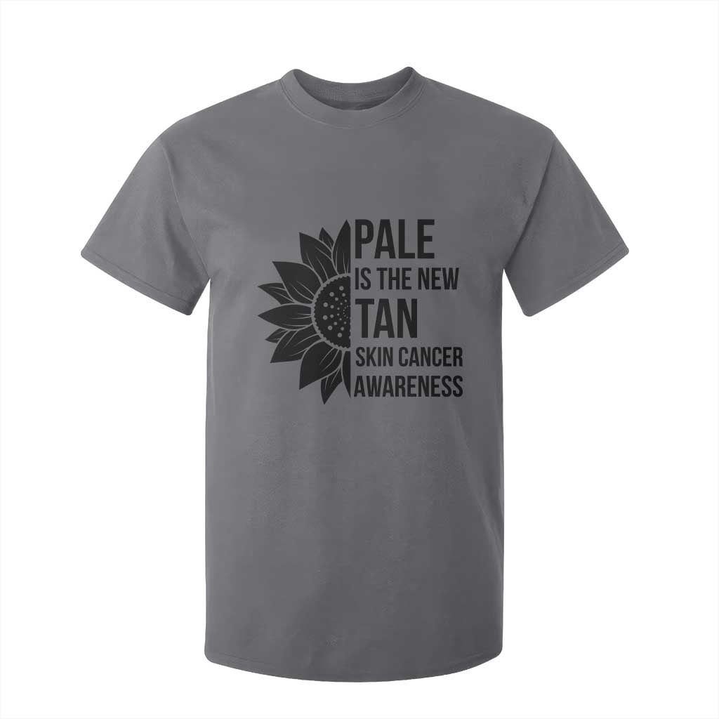 Skin Cancer Survivor Warrior T Shirt For Kid Pale Is The New Tan