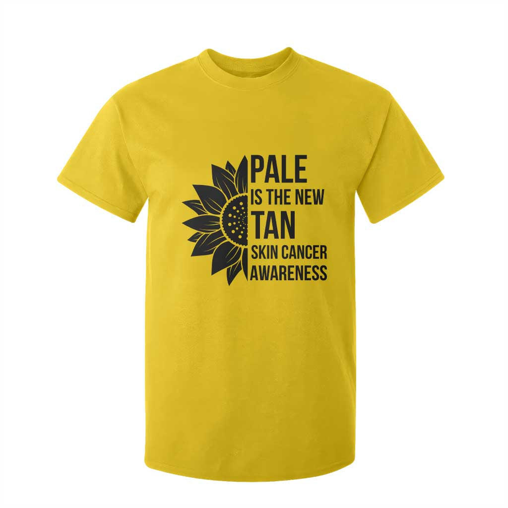 Skin Cancer Survivor Warrior T Shirt For Kid Pale Is The New Tan