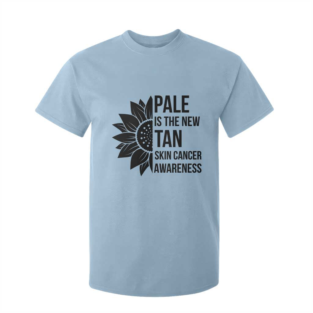 Skin Cancer Survivor Warrior T Shirt For Kid Pale Is The New Tan