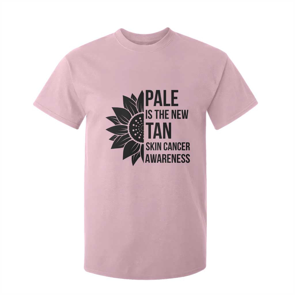 Skin Cancer Survivor Warrior T Shirt For Kid Pale Is The New Tan