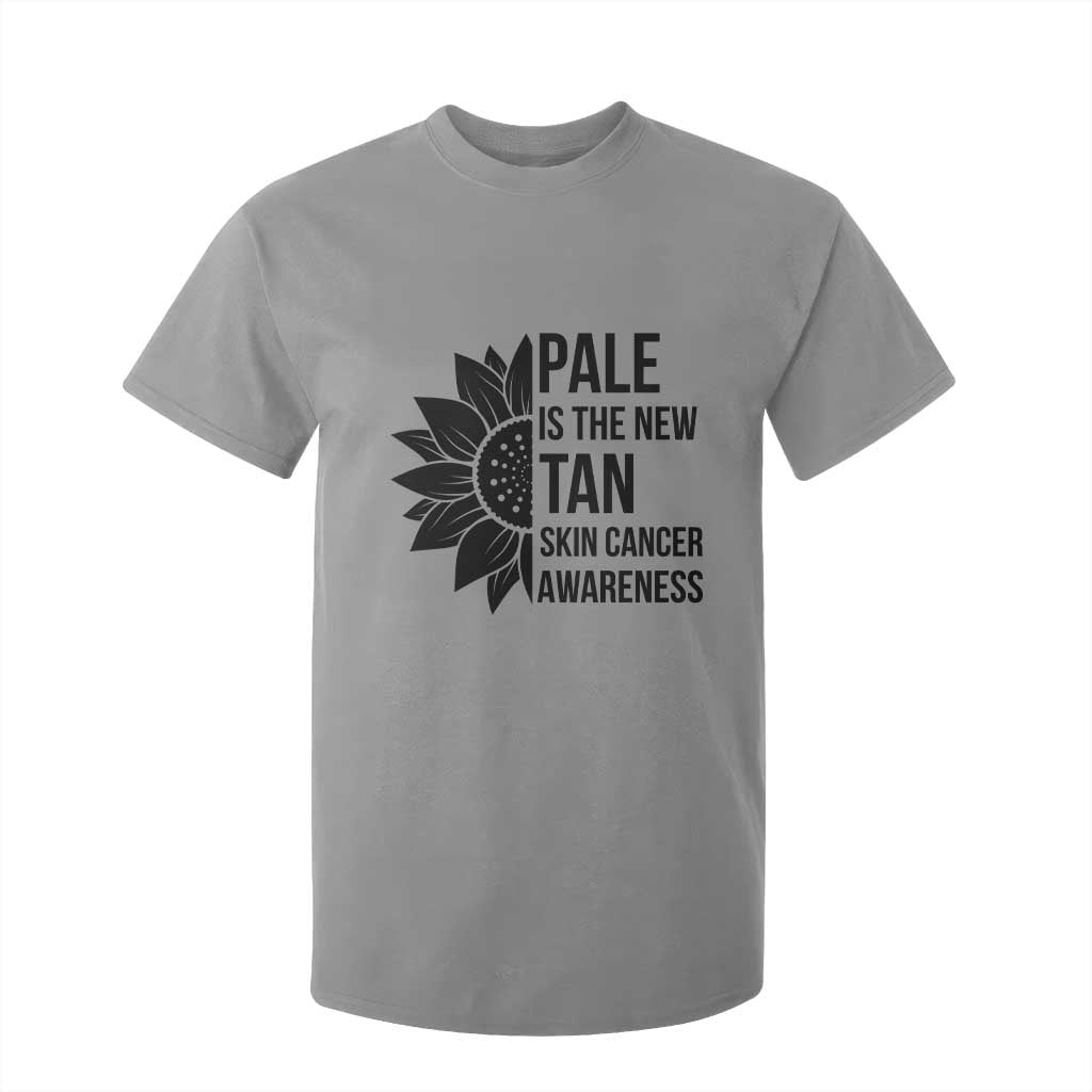 Skin Cancer Survivor Warrior T Shirt For Kid Pale Is The New Tan