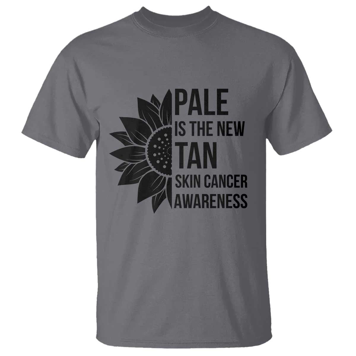 Skin Cancer Survivor Warrior T Shirt Pale Is The New Tan