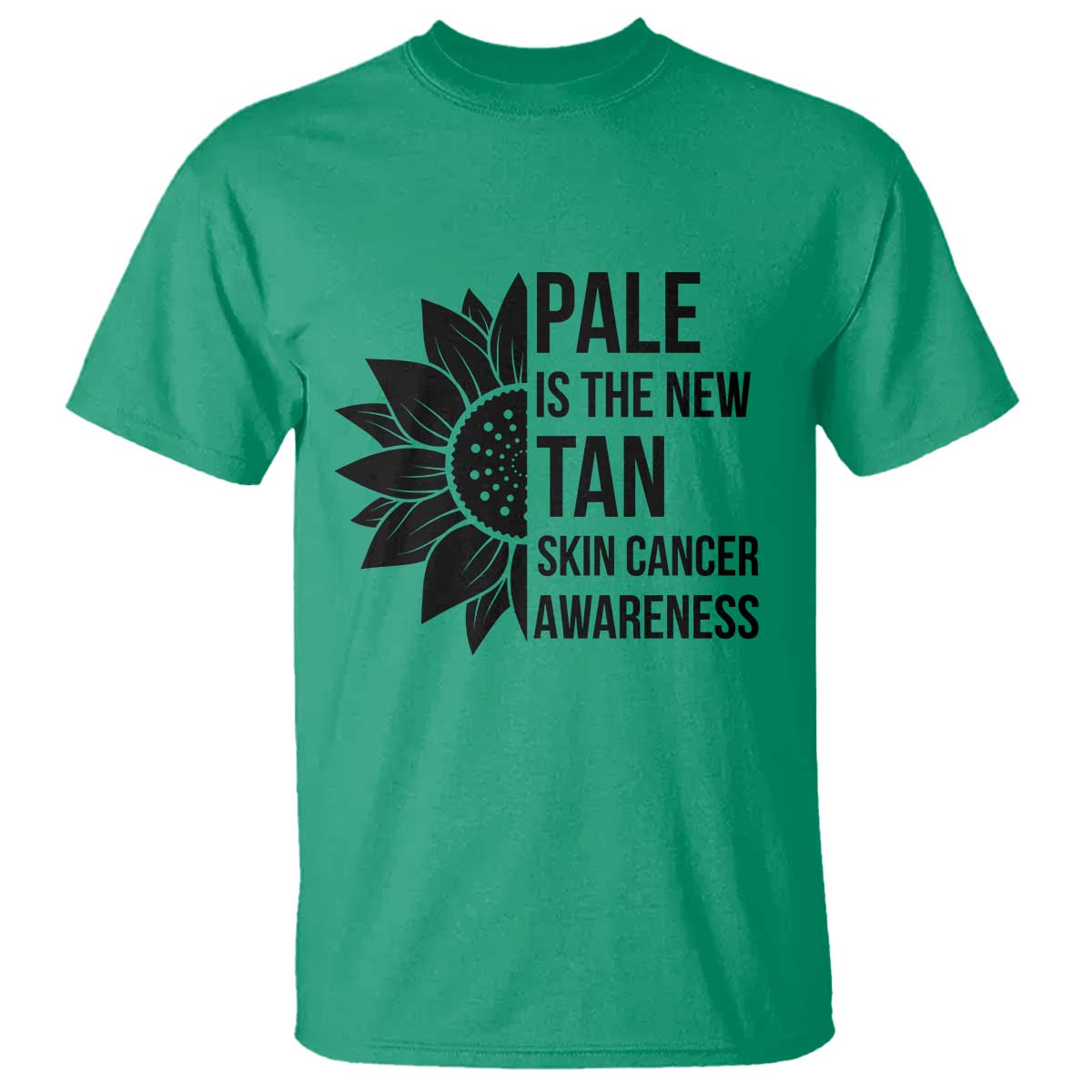 Skin Cancer Survivor Warrior T Shirt Pale Is The New Tan