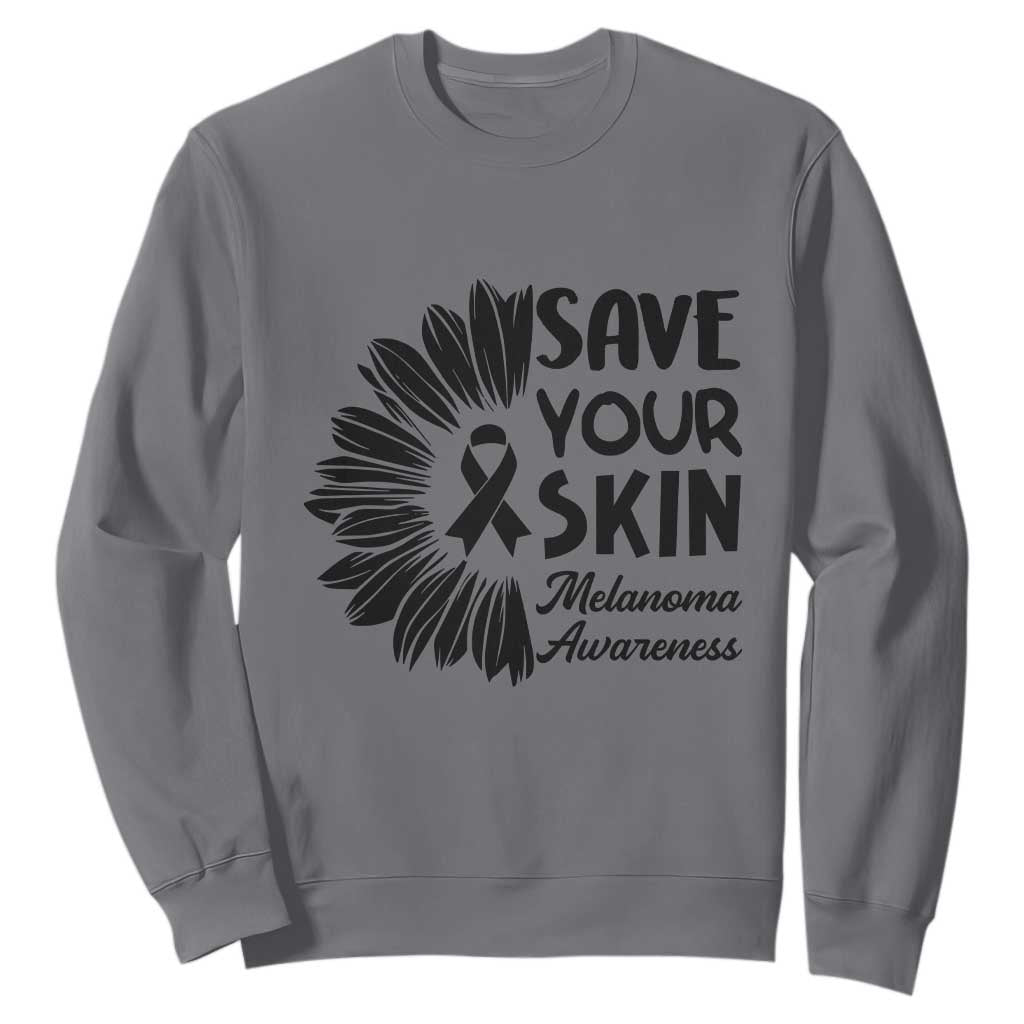Skin Cancer Fighter Sweatshirt Save Your Skin