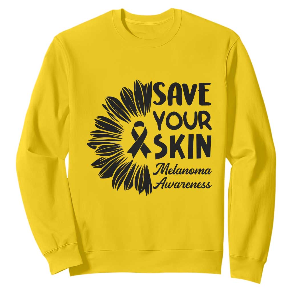 Skin Cancer Fighter Sweatshirt Save Your Skin