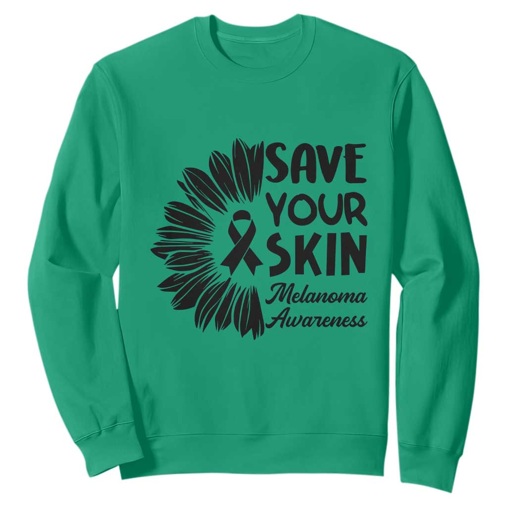 Skin Cancer Fighter Sweatshirt Save Your Skin