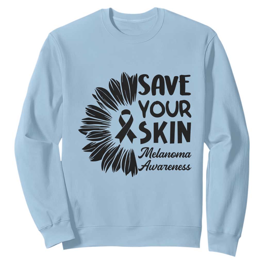 Skin Cancer Fighter Sweatshirt Save Your Skin