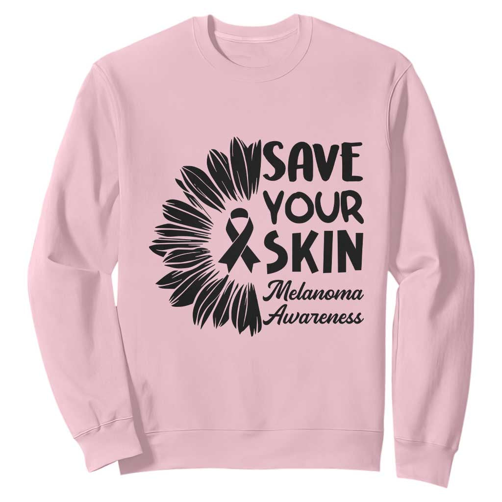 Skin Cancer Fighter Sweatshirt Save Your Skin